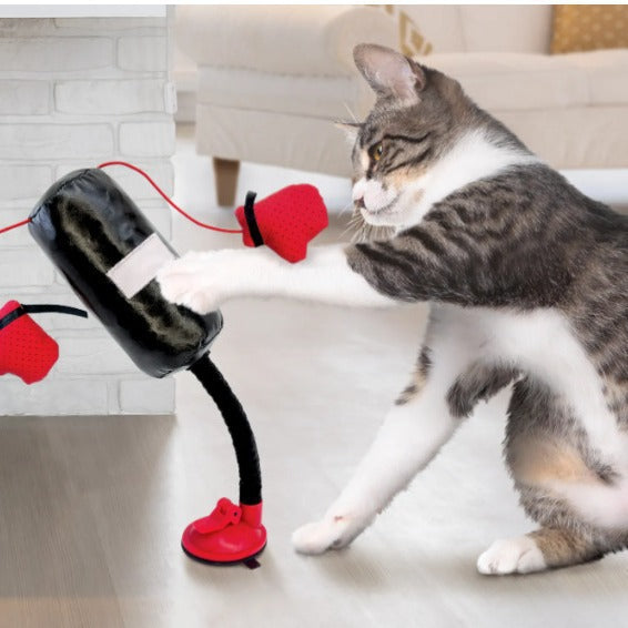 Interactive Cat Punching Bag Toy