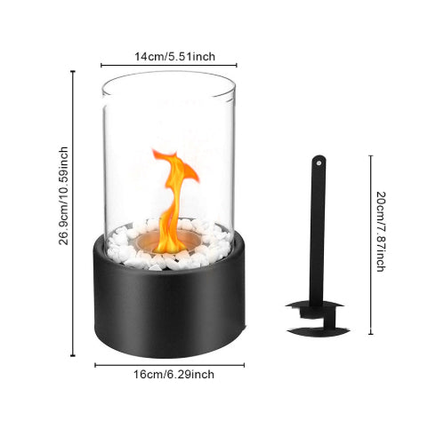 Tabletop Decorative Fireplace Lamp