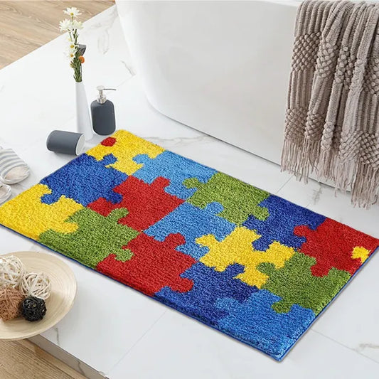 Non-Slip Plush Bathroom Rug