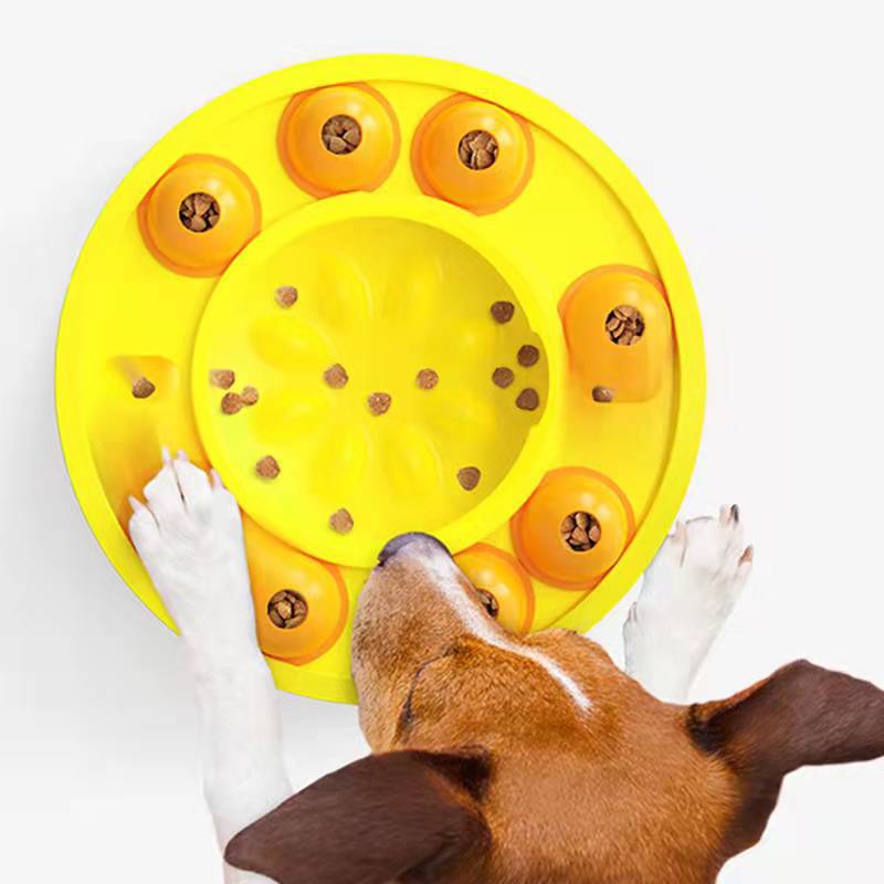 Interactive Slow Feeder Puzzle Bowl