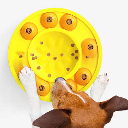 Interactive Slow Feeder Puzzle Bowl