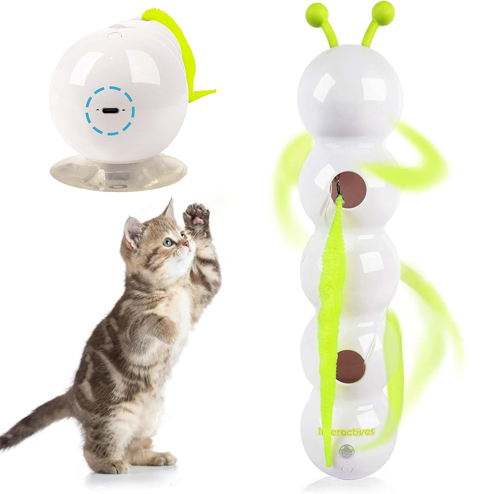 Interactive Suction Cup Cat Teaser Toy