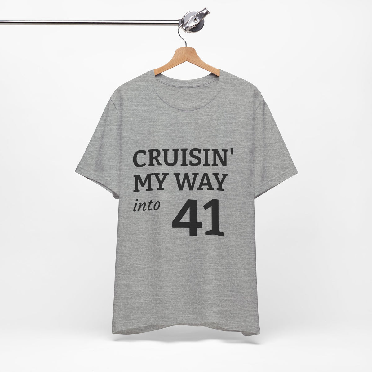 Cruisin' My Way Into 41 Birthday T-Shirt