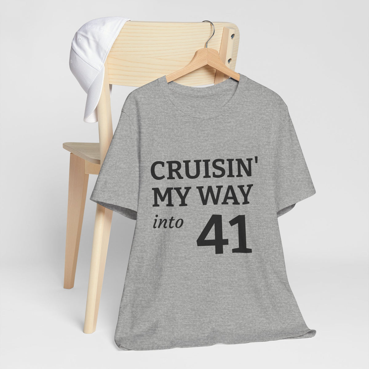 Cruisin' My Way Into 41 Birthday T-Shirt