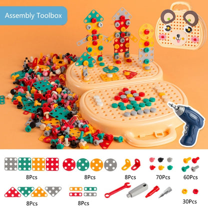 Kids DIY Tool Box Building Blocks Assembly