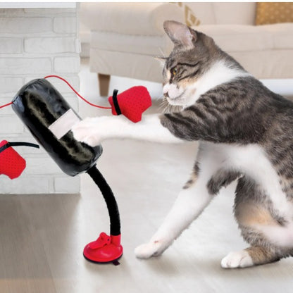 Interactive Cat Punching Bag Toy