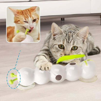 Interactive Suction Cup Cat Teaser Toy