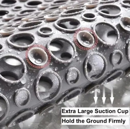 Non-Slip Shower Mat with Suction Cups