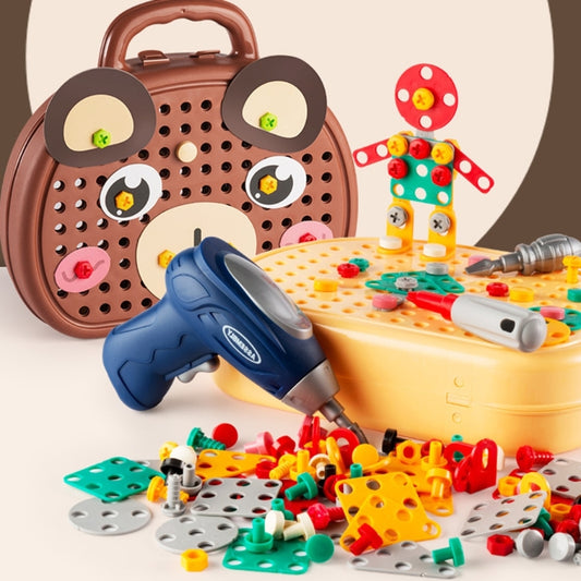 Kids DIY Tool Box Building Blocks Assembly