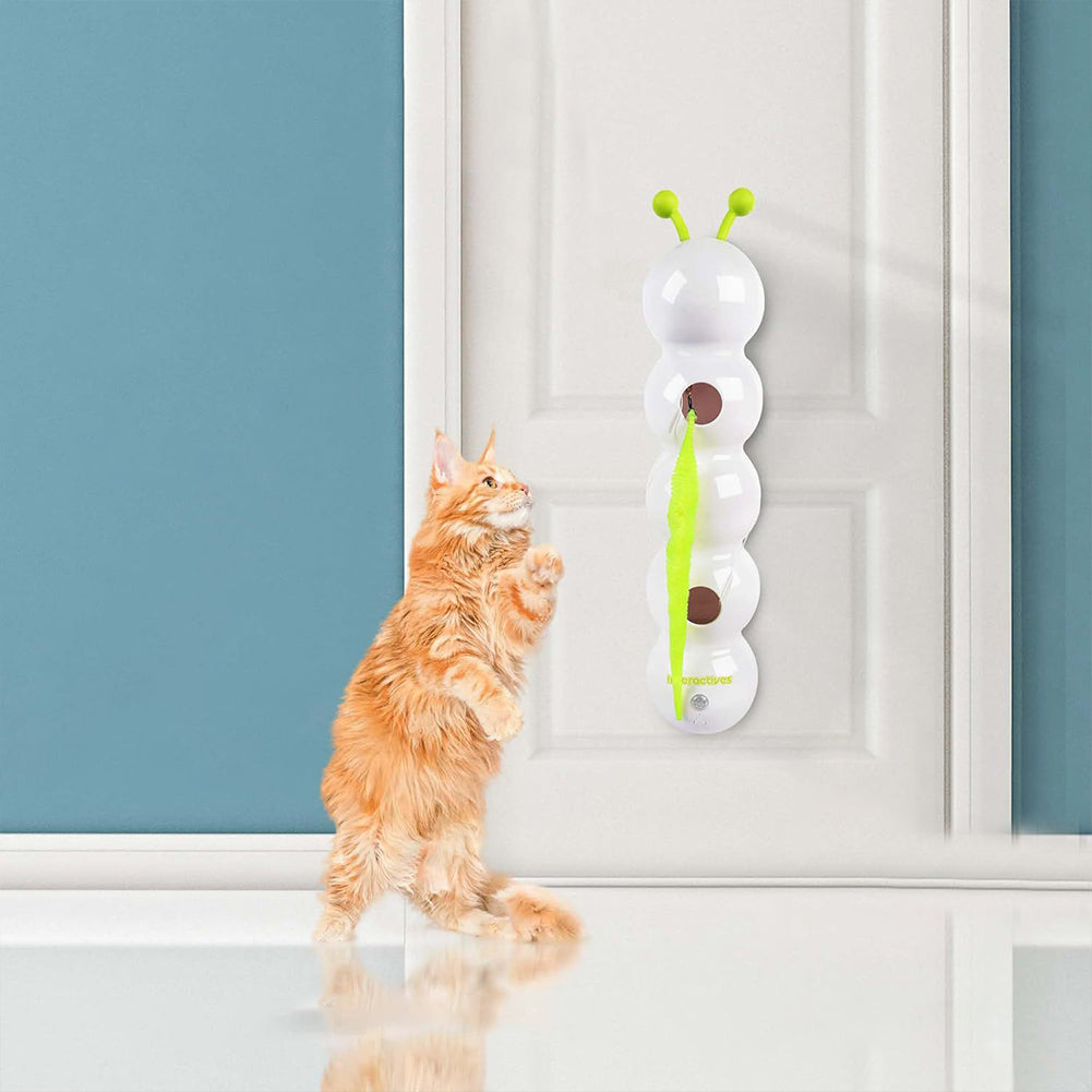 Interactive Suction Cup Cat Teaser Toy