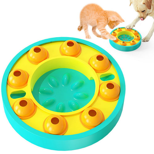 Interactive Slow Feeder Puzzle Bowl