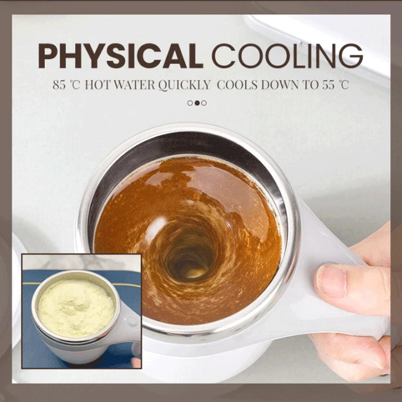 Automatic Self-Stirring Coffee Cup