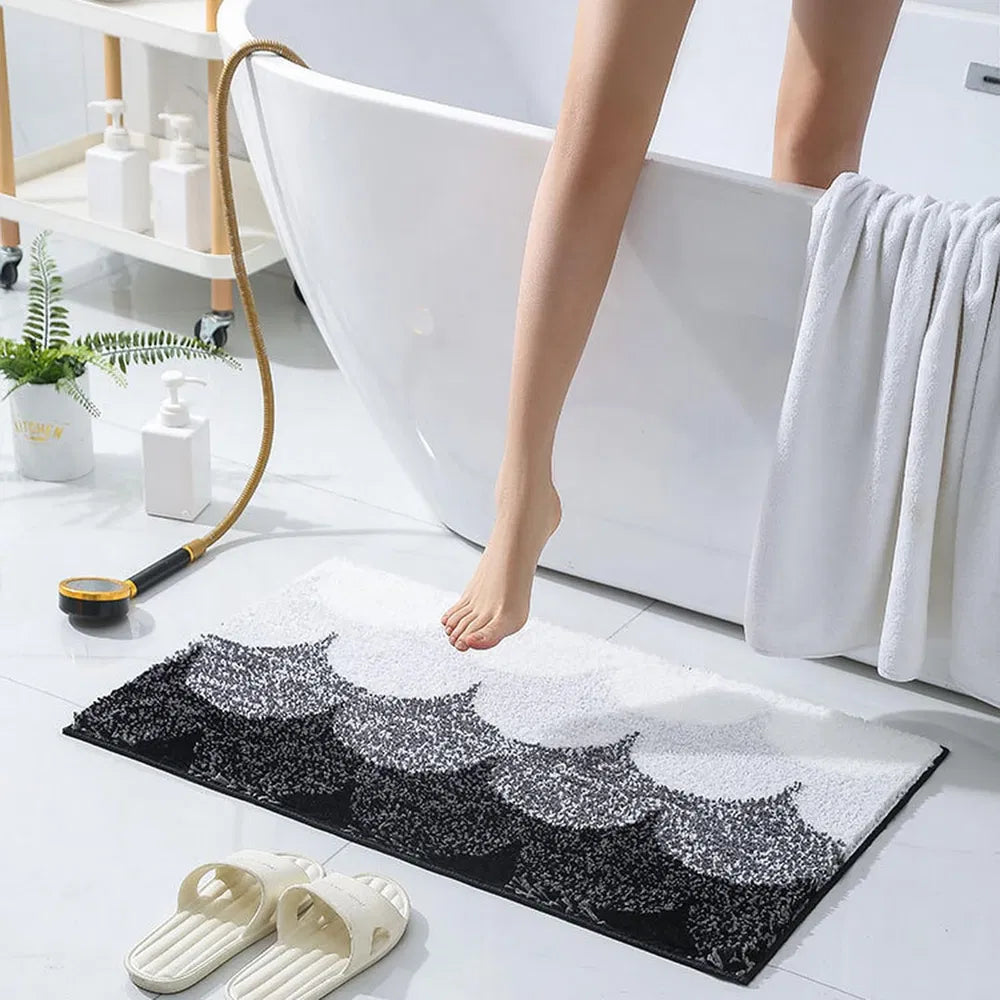 Non-Slip Plush Bathroom Rug