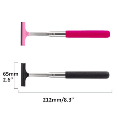 Retractable Car Rearview Mirror Wiper Portable Rain Cleaning Tool