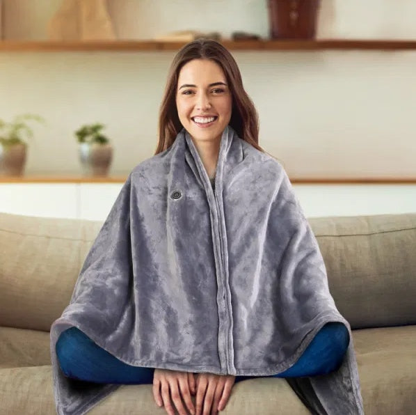 USB Heated Blanket Shawl