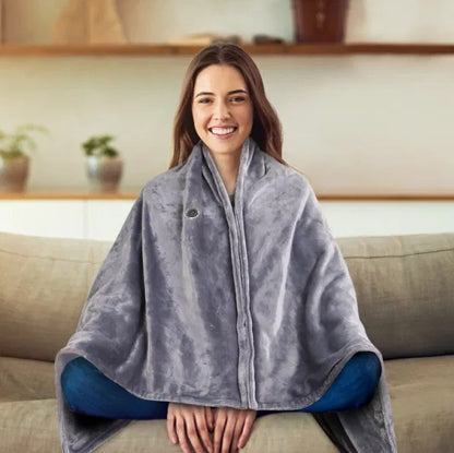 USB Heated Blanket Shawl