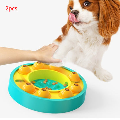 Interactive Slow Feeder Puzzle Bowl