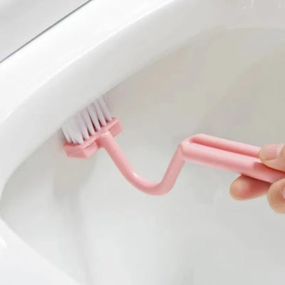 Curved Toilet Cleaning Brush
