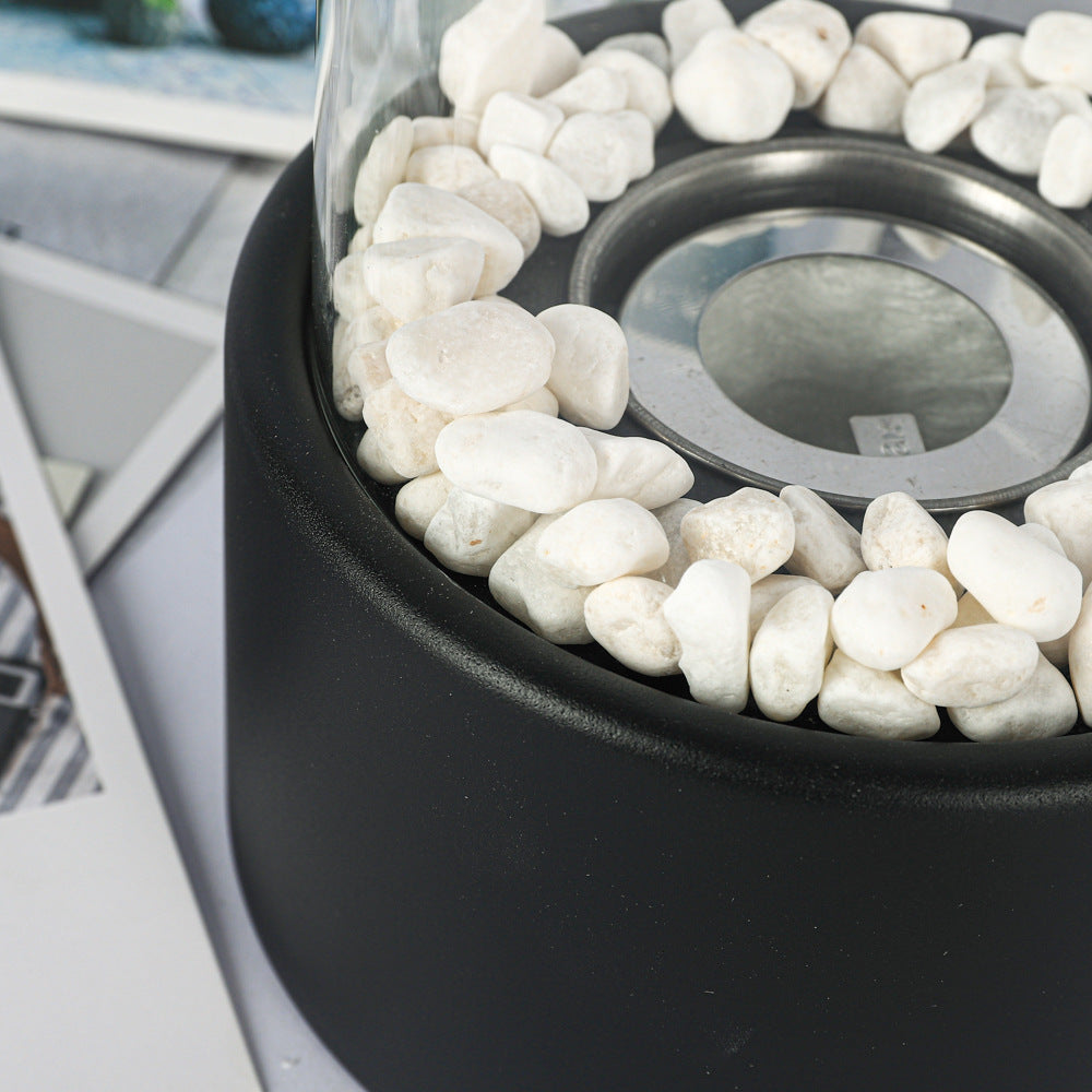 Tabletop Decorative Fireplace Lamp