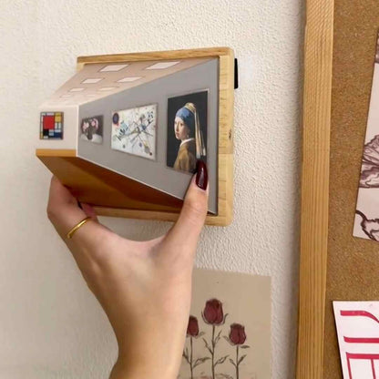 3D Naked-Eye Visual Effect Small Wall Night Lamp for Home