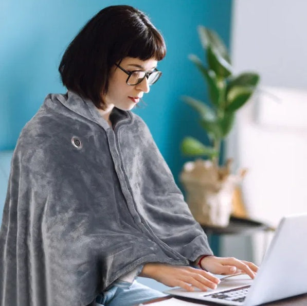 USB Heated Blanket Shawl