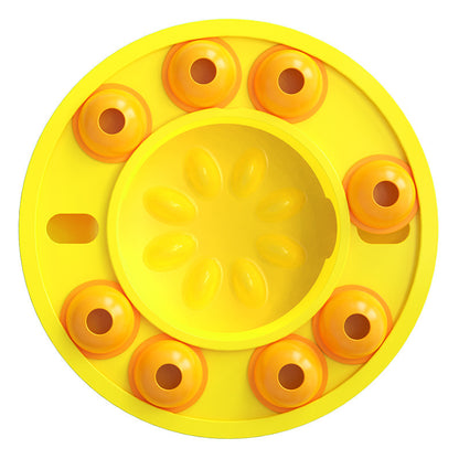 Interactive Slow Feeder Puzzle Bowl