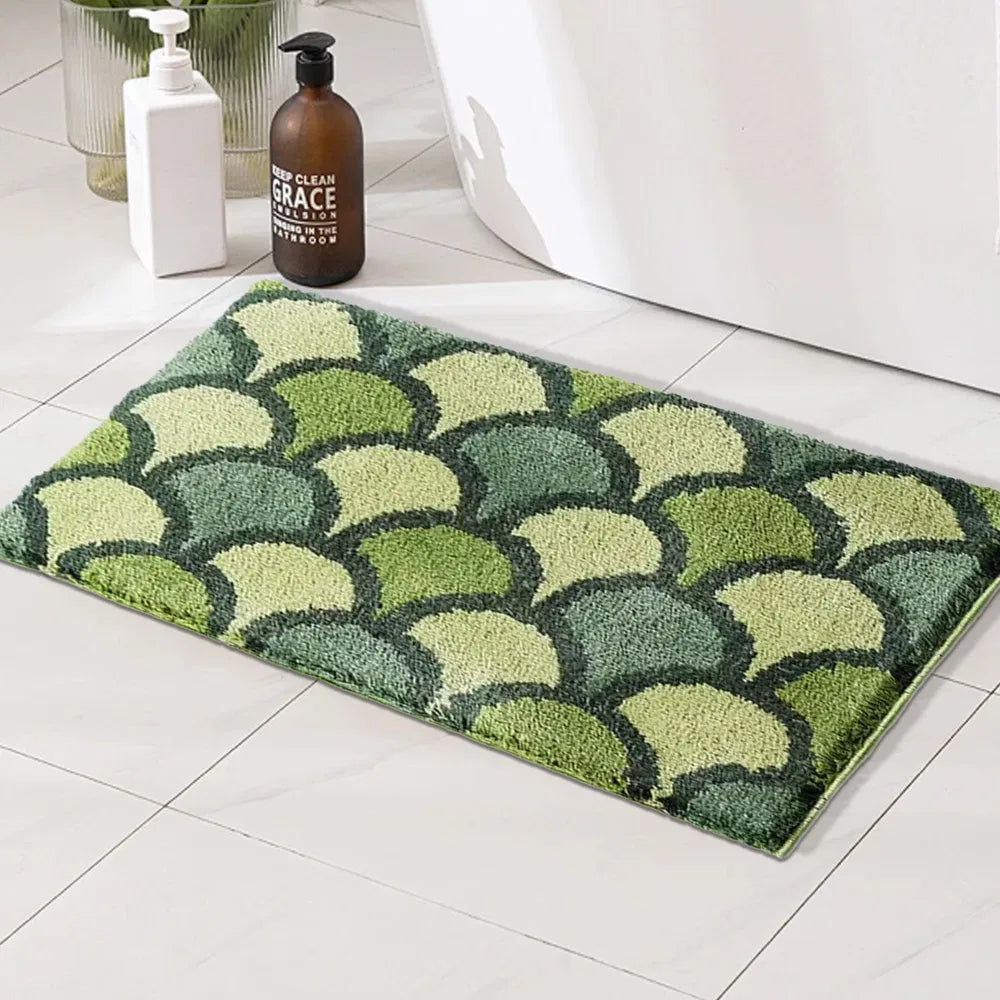 Non-Slip Plush Bathroom Rug
