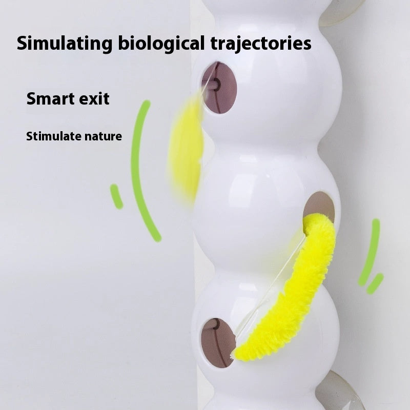 Interactive Suction Cup Cat Teaser Toy