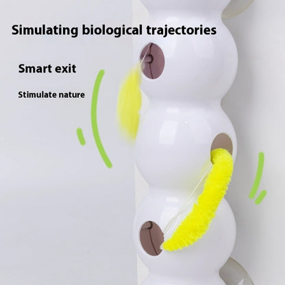 Interactive Suction Cup Cat Teaser Toy